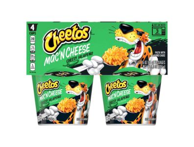 Cheetos macarrones jalapeños y Cheetos 4 unidades