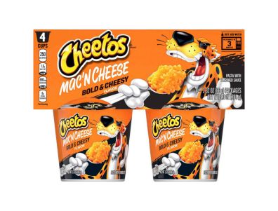 Cheetos macarrones atrevidos y con sabor a queso 4 unidades