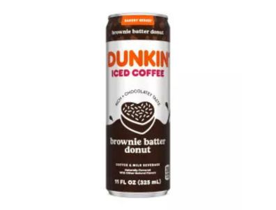 Café frío Dunkin' Donuts Bebida lata sabor a brownie de 11 oz