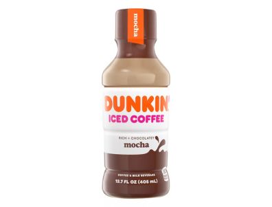 Café frío Dunkin' Donuts moca de 13,7 oz