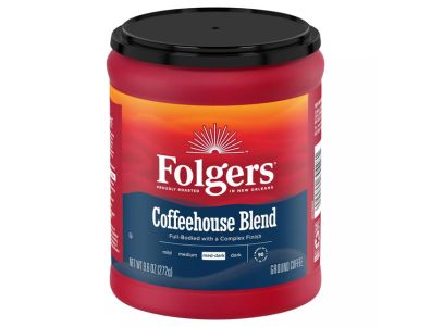 Café molido Folgers medio oscuro Coffeehouse Blend 9,6 oz
