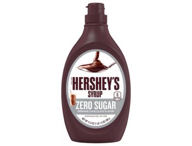 jarabe Hershey de chocolate sin azúcar 17,5 oz