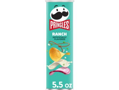 Papas fritas Pringles Ranch, 5,5 oz
