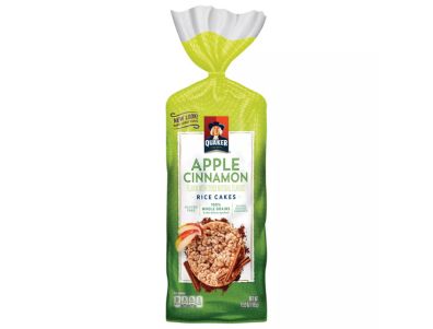 Tortitas de arroz Quaker con canela y manzana 6,53 oz