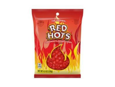 bolsa de Caramelos Red Hots sabor canela de 4,5 oz