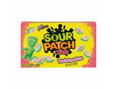 caja de Caramelos SOUR PATCH KIDS de sandía blandos y masticables