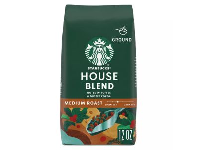 Café molido Starbucks tostado medio House Blend 12 oz