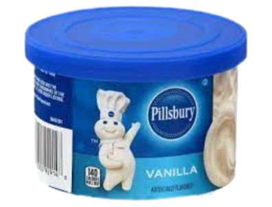 Betun Pillsbury de vainilla, envases de 10 oz