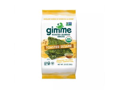 Bocadillo de algas Gimme tostadas Sésamo tostado 0.35 oz