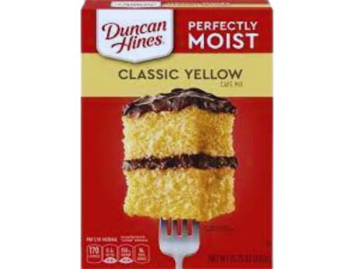 Harina para pastel Duncan Hines classic yellow 15,25 oz