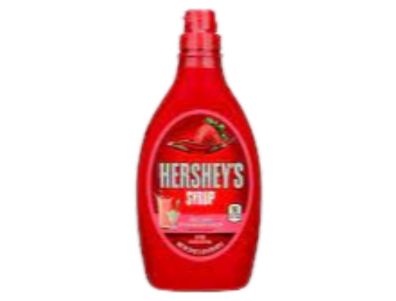 jarabe Hershey de fresa 22 oz