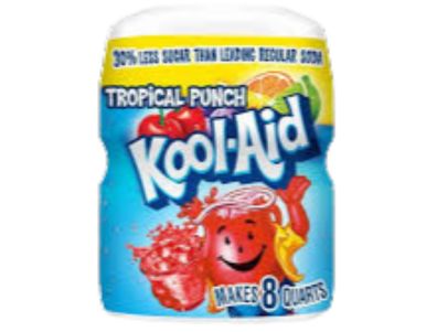 Mezcla para bebida polvo Kool-Aid ponche tropical 19 oz