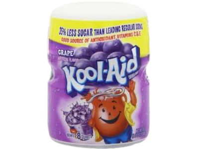 Mezcla para bebida polvo Kool-Aid de uva 8 qt