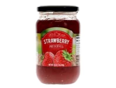 Mermelada harvest hill beverage company de fresa 16 oz.