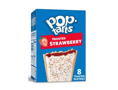 Galletas Pop-Tarts de fresa, instantáneos, en caja de 16 unidades