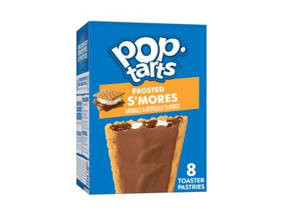 Galletas Pop-Tarts con s'mores glaseados, instantáneos, caja de 8 unidades