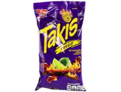 Takis Fuego con chile picante y limón 9,9 oz