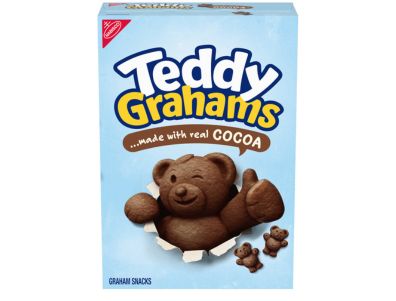 Bocadillos de galletas Graham chocolate de Teddy Graham, 10 oz
