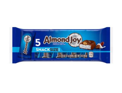 chocolate Almond Joy con almendras y coco tamaño snack 0,6 oz (5 unidades)