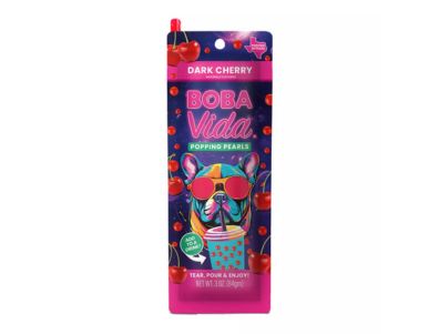 Boba Vida Popping Boba Dark Cherry 3 oz