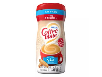 Coffee Mate Crema para café en polvo original sin grasa de Nestlé 16 oz