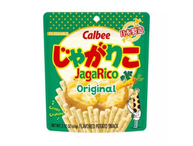 Bocadillos de papa Calbee JagaRico originales 2.12 oz