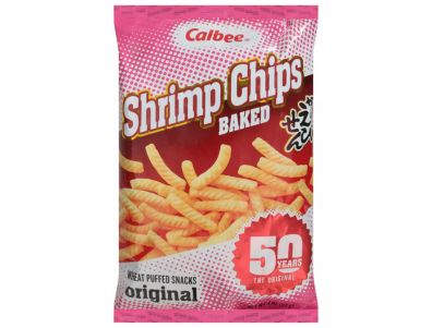 Chips Calbee de camarones 4 oz