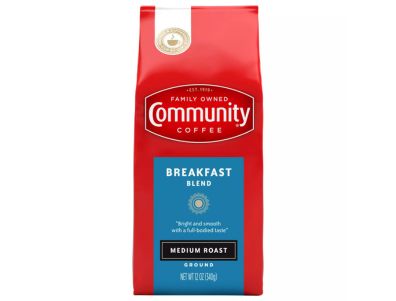 Café molido Community Coffee de tueste medio Breakfast Blend 12 oz
