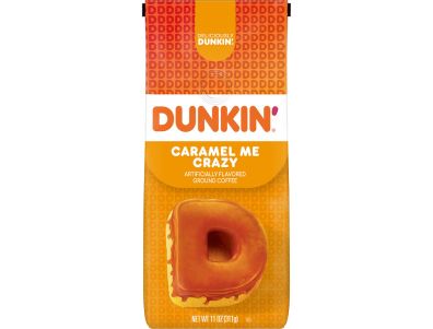 Café molido Dunkin' Donuts Caramel Me Crazy, 11 onzas