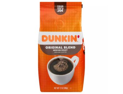 Café molido Dunkin' Donuts tostado medio original de 12 oz