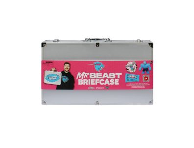 Maletín de edición coleccionable MrBeast de Feastables con chocolate Feastables y juguete de laboratorio Beast, 6 piezas