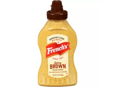Mostaza French's marrón picante de 12 oz