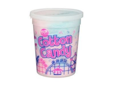 Tarro de algodón de azúcar Fun Sweets clásico, 1,5 oz