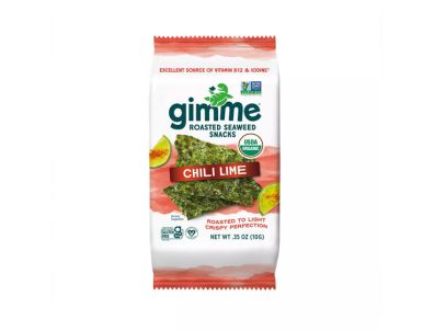 Bocadillo de algas gimme asadas con chile y limón 0,35 oz