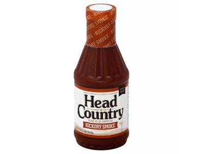 Salsa para barbacoa Head Country ahumada con nogal de 20 oz