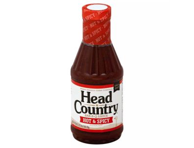 Salsa para barbacoa Head Country picante Hot & Spicy 20 oz