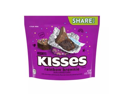 Chocolate Hersheys Kisses de Caramelos Brownie arcoíris Paquete para compartir 9 oz