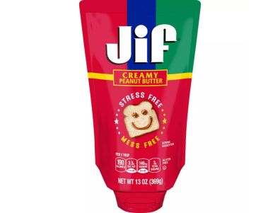 crema de cacachuate Jif cremosa Squeeze 13 oz