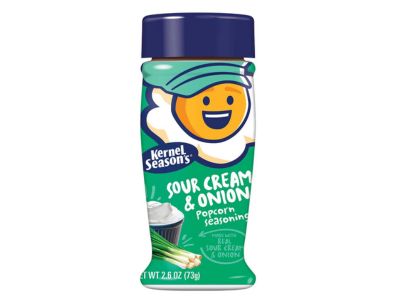 Condimento para palomitas de maíz Kernel Season con crema agria y cebolla de 2,6 oz