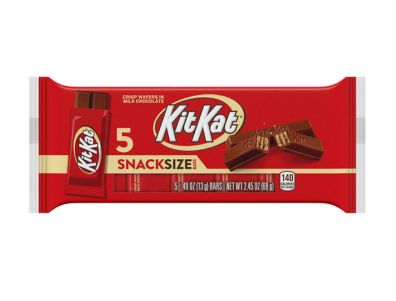 chocolate Kit Kat, tamaño snack, 0,49 oz (5 unidades)