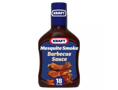 Salsa para barbacoa Kraft ahumada con mezquite y cocción lenta de 18 oz