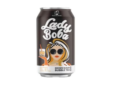 Té de burbujas Lady Boba con azúcar morena 10,7 oz