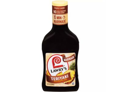 adobo Lawry Teriyaki de con de jugo de piña 12 oz