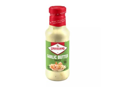 Salsa Louisiana Fish Fry de mantequilla y ajo 10,5 oz