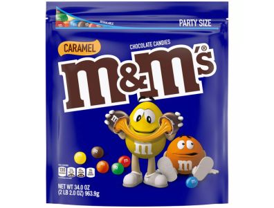 Chocolate M&M'S Caramelo tamaño para fiestas 34 oz