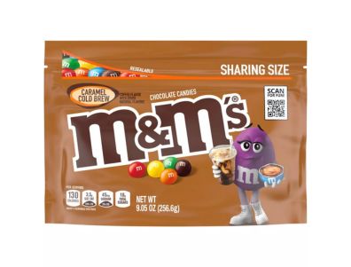 Chocolate M&M'S Caramelo con sabor a café frío y caramelo para compartir 9,05 oz