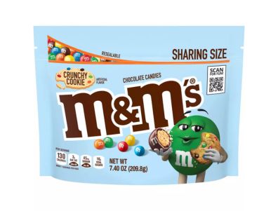 Chocolate M&M'S Caramelo con galletitas crujientes Tamaño para compartir 7,4 oz