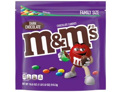 Chocolate M&M'S Caramelo negro tamaño familiar 18 oz