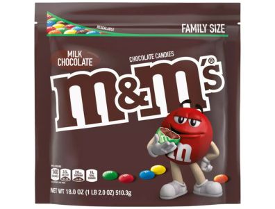 Chocolate M&M'S Caramelo con leche tamaño familiar 18 oz