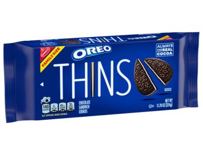 Galletas OREO Thins, tamaño familiar, 11,78 oz